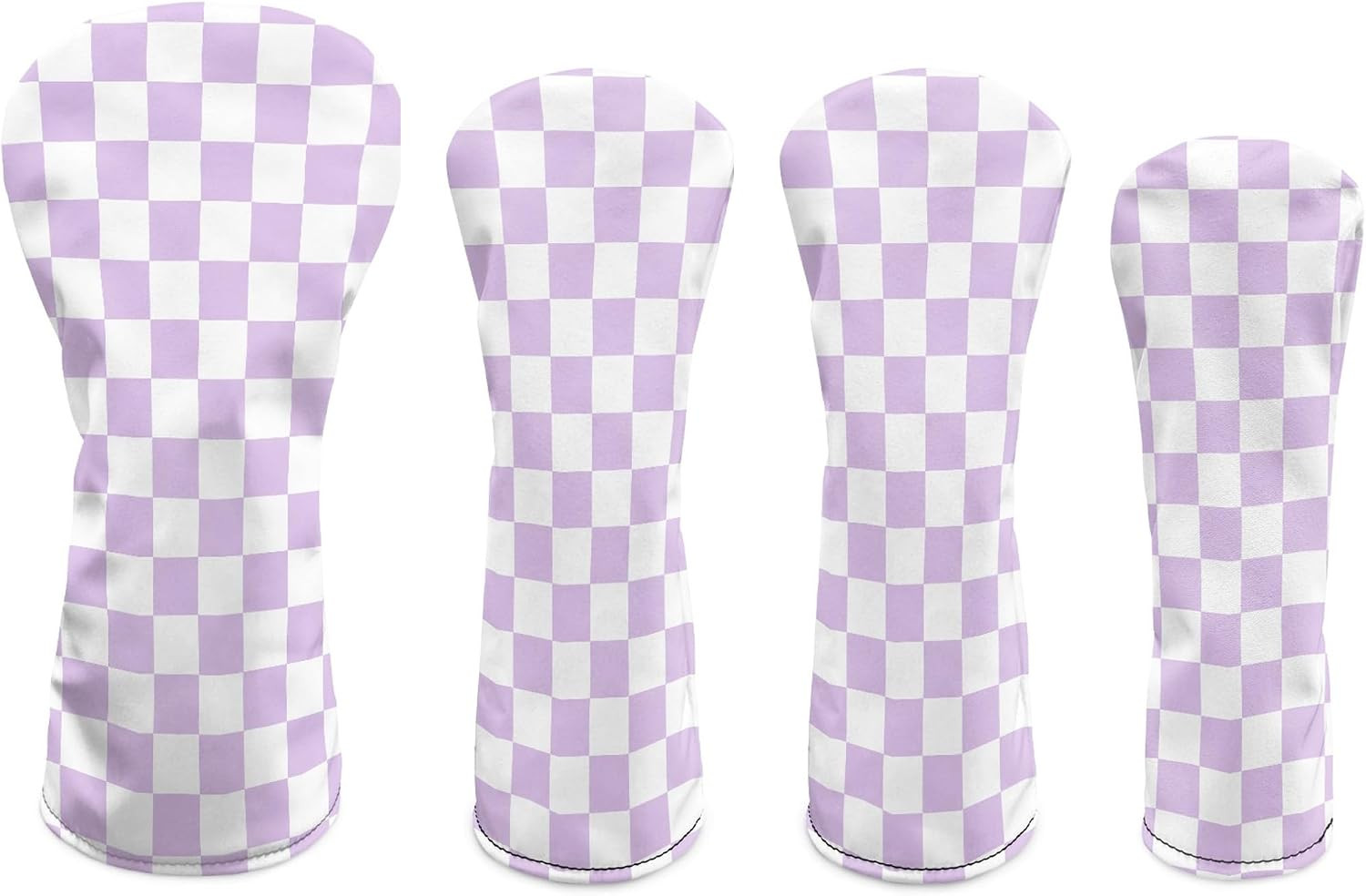 Golf Head Covers for Woods and Driver Fairway Hybrid Funny PU Leather Golf Club Head Covers for Women Men Golf Accessories | Amazon (US)