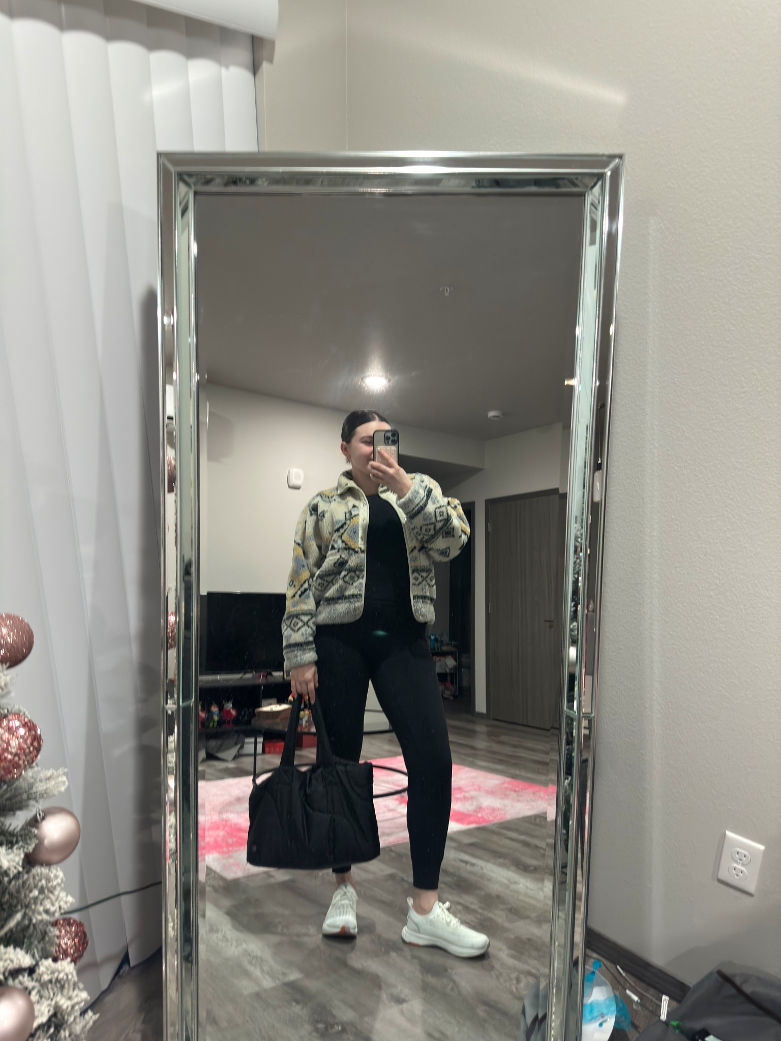 Comfy gym fit for Pilates! The joggers and jacket I’ve had for YEARS they’ve held up great! Also kept me warm for the chilly winter weather 🌬️

I’m wearing a M jacket and tee, size 8 joggers and size 9 sneakers


#LTKfitnessgoals #LTKMidsize #LTKootd