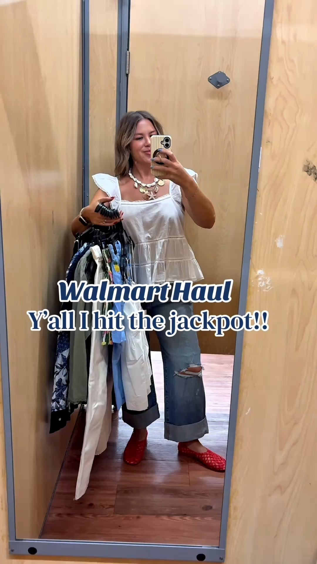 Walmart Haul- Y’all I hit the jackpot with these new arrivals!!
So many cute casual looks that I am obsessing over from matching sets to good denim and cute tops!
#walmart #walmartstyle #walmartfashion #walmartoutfit #walmartlook #newarrivals #summeroutfit #casualoutfit #outfitinspo #outfitideas #cutetops #walmartdenim #matchingset

#LTKootd #LTKSeasonal #LTKOver40