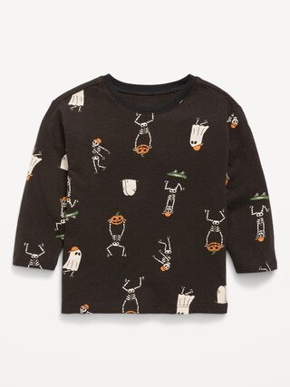 Printed Long-Sleeve Unisex T-Shirt for Toddler | Old Navy (US)