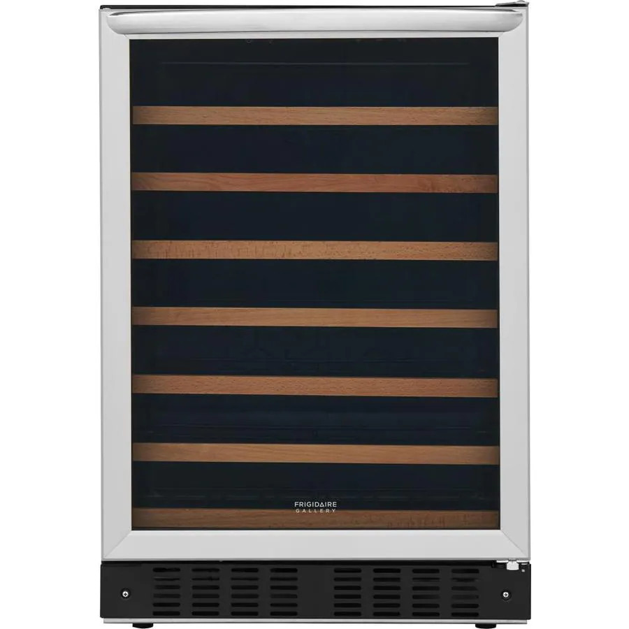 Frigidaire 52-Bottle Capacity Stainless Steel Wine Chiller Lowes.com | Lowe's