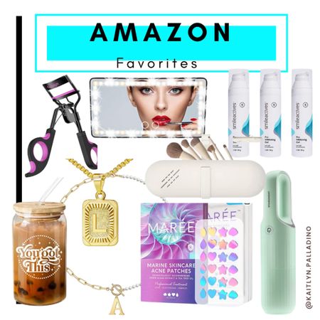 Amazon favorite! Perfect gifts or to treat yourself!

Lash curler
Lighted mirror 
Car accessory
Teeth whitening
Acne patch
Amazon jewelry 
Trendy necklace
Vacuum 
Makeup brush
Makeup case

#LTKunder50 #LTKhome #LTKunder100