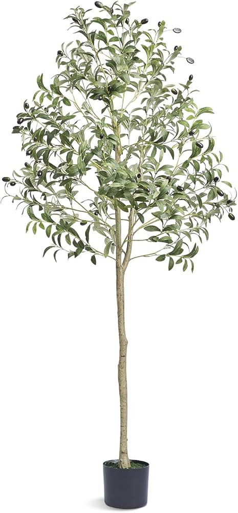 VEVOR Artificial Olive Tree, 5 FT Tall Faux Plant, Secure PE Material & Anti-Tip Tilt Protection ... | Amazon (US)