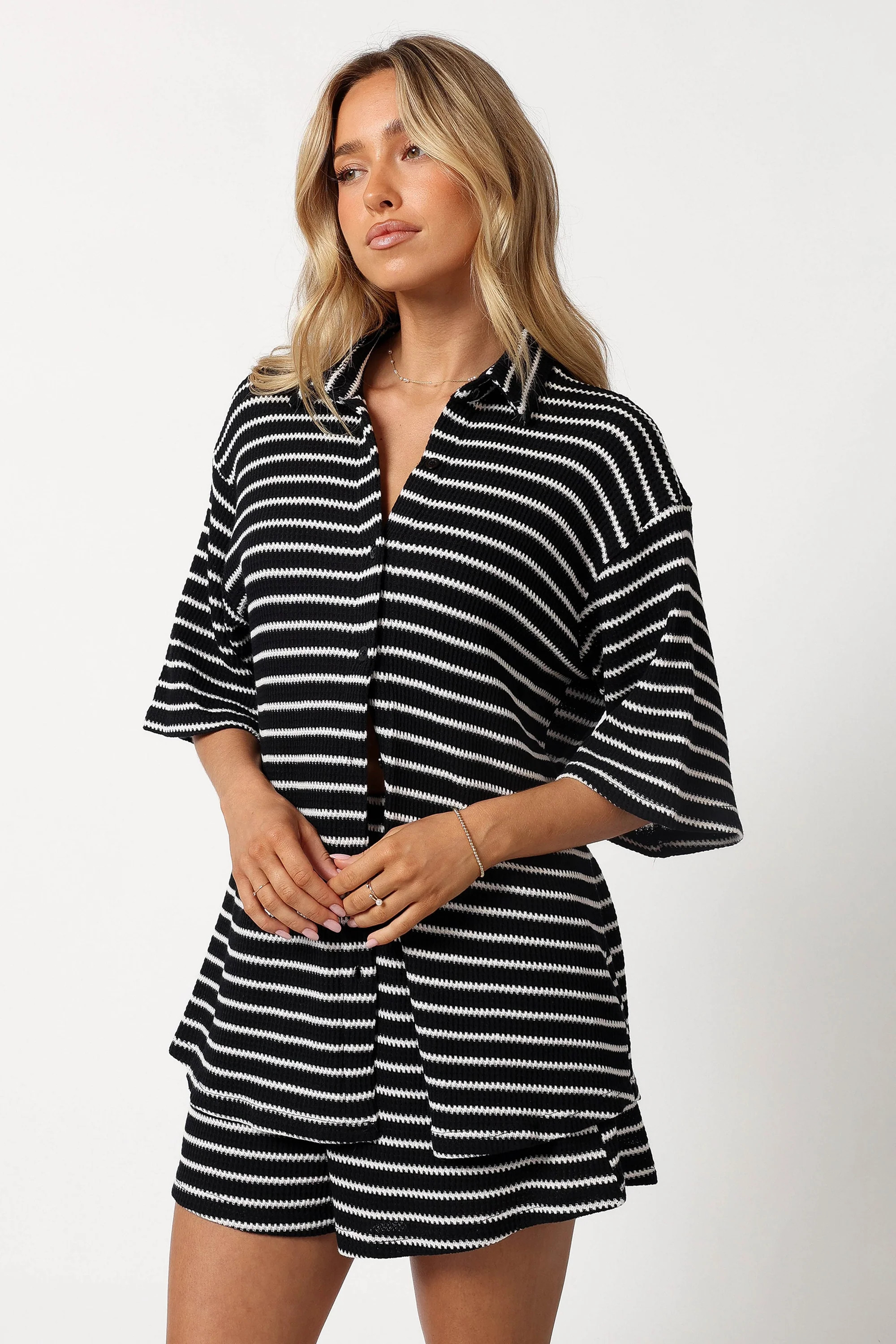 Linnea Short Set - Black White | Petal & Pup (US)
