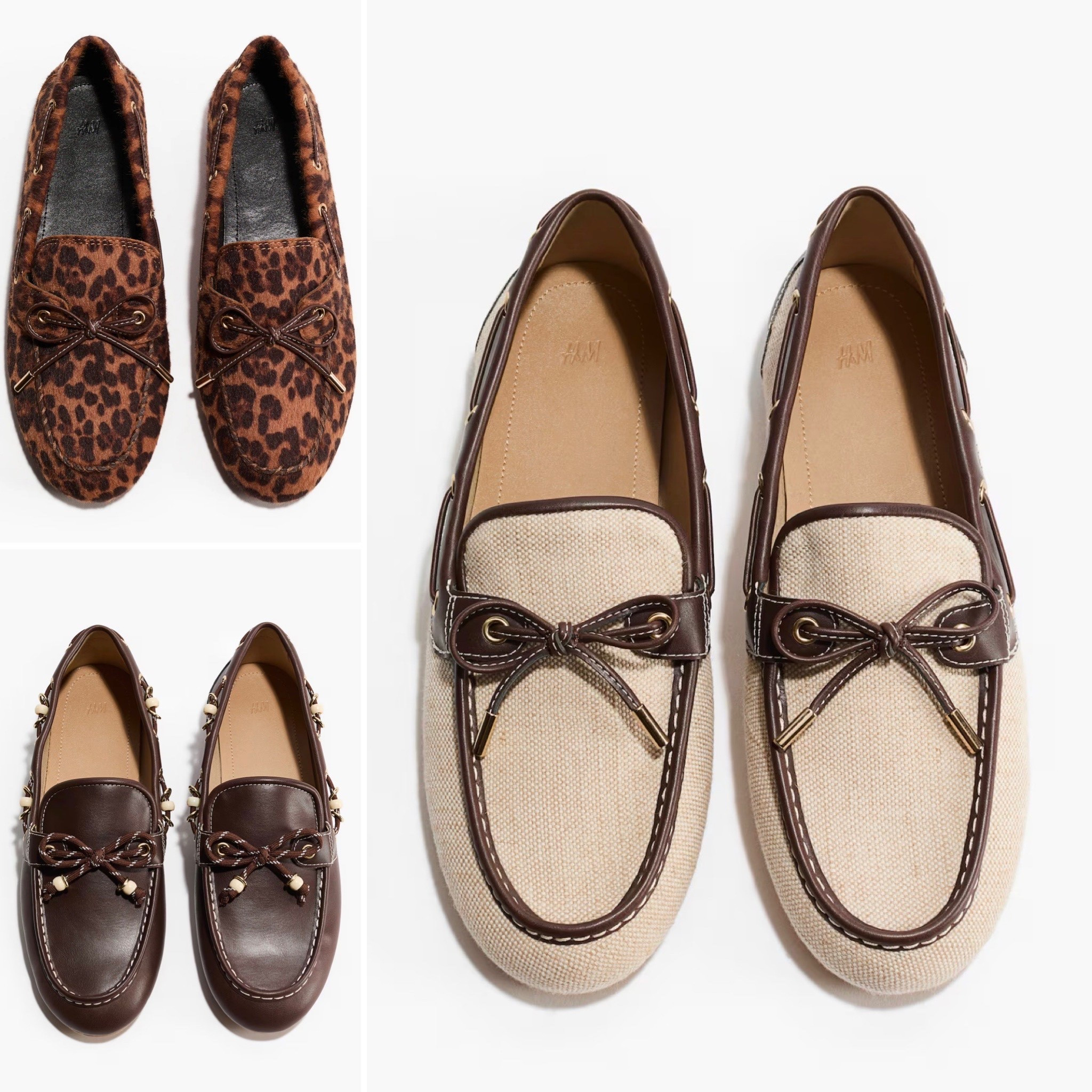 Deck shoes are a great spring alternative to loafers. This canvas version feels less heavy and I love the lighter shade - the leopard is an easy way to add print to a simple look x

#LTKstyletip #LTKspring #LTKover50style