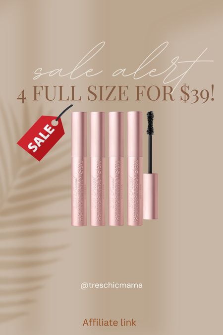 Sale alert. 4 full sized too faced better than sec mascara for $39! Free shipping

#LTKHoliday #LTKsalealert #LTKbeauty