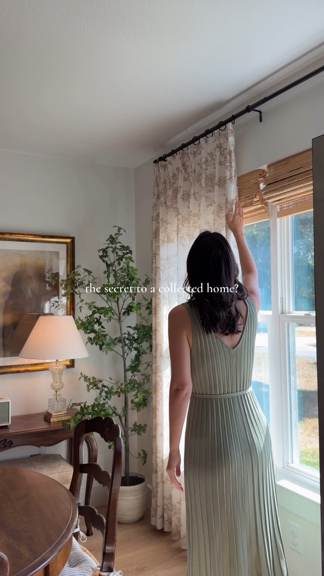 I was not prepared for the difference these drapes from @threegirlscurtains would make in our home! 🤍 #gifted

One thing I’ve learned while decorating our home is that it’s the layers that make a space feel cozy, collected, and complete—and window treatments make such a difference.

The texture, softness, and beautiful floral pattern of these drapes completely transformed our dining and living spaces. These arrived pre-washed and pre-trained, making them ready to hang with peace of mind and no hassle.

They added that extra layer the rooms were missing while tying in so seamlessly with everything else in our home.

Details:
Curtains: Rosie Floral Linen Drapes
Color: Beige
Header: French pleat double