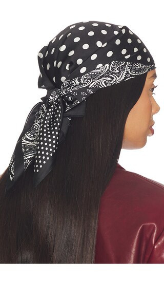 Lovers and Friends Victoria Scarf in Black. | Revolve Clothing (Global)