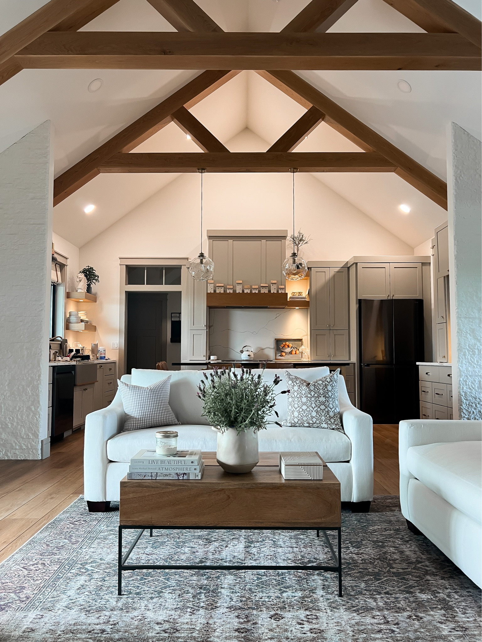 Quick snap before I had to put the pet covers back on 🤣 left the clean dishes stacked bc #reallife BUT we’ve been in love with our pottery barn couches! 

#LTKFind #LTKSeasonal #LTKhome