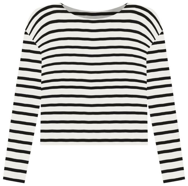 AT Weekend Striped Crew Neck Knit Pullover | Ann Taylor (US)