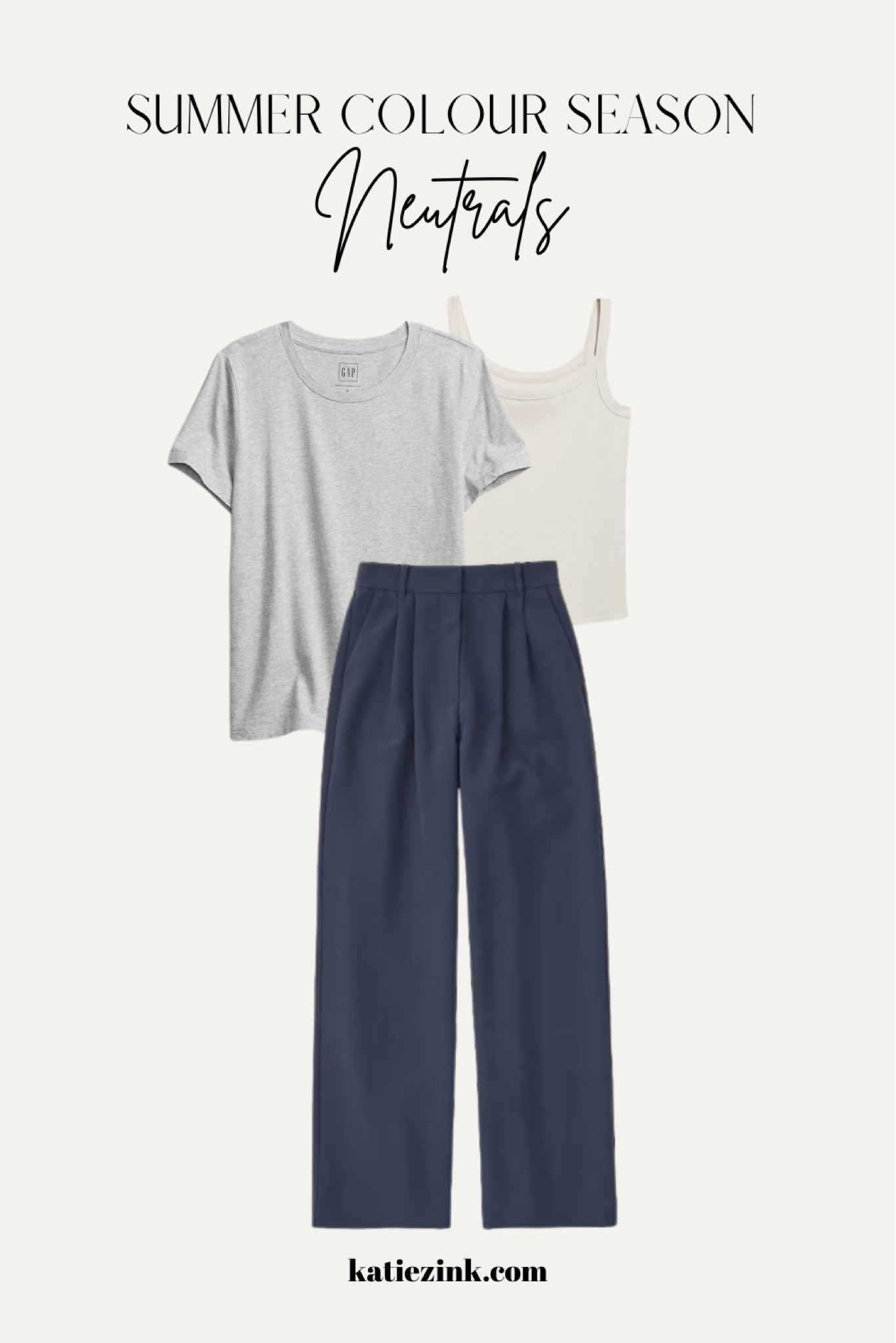 Summer Colour Season neutral colours ✨ These wardrobe staples are in the best neutral colours for the Summer season in Colour Analysis 🙌🏼

#LTKstyletip