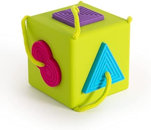 Fat Brain Toys Oombee Cube Sorter, Tactile Toy for Toddlers | Amazon (US)