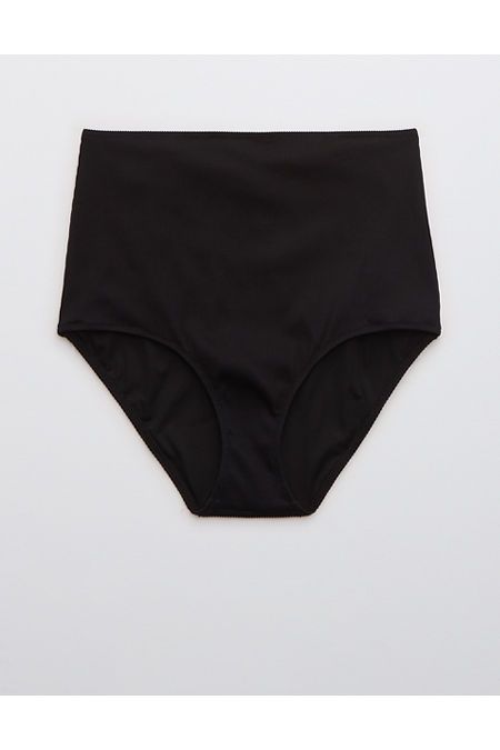 Aerie Ribbed High Waisted Bikini Bottom | American Eagle Outfitters (US & CA)