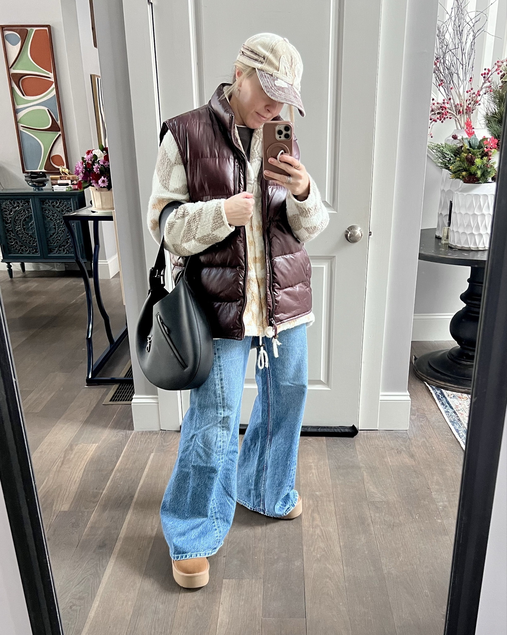 Day of Target trip outfit - cozy winter layers with a laid back vibe

#LTKOver40