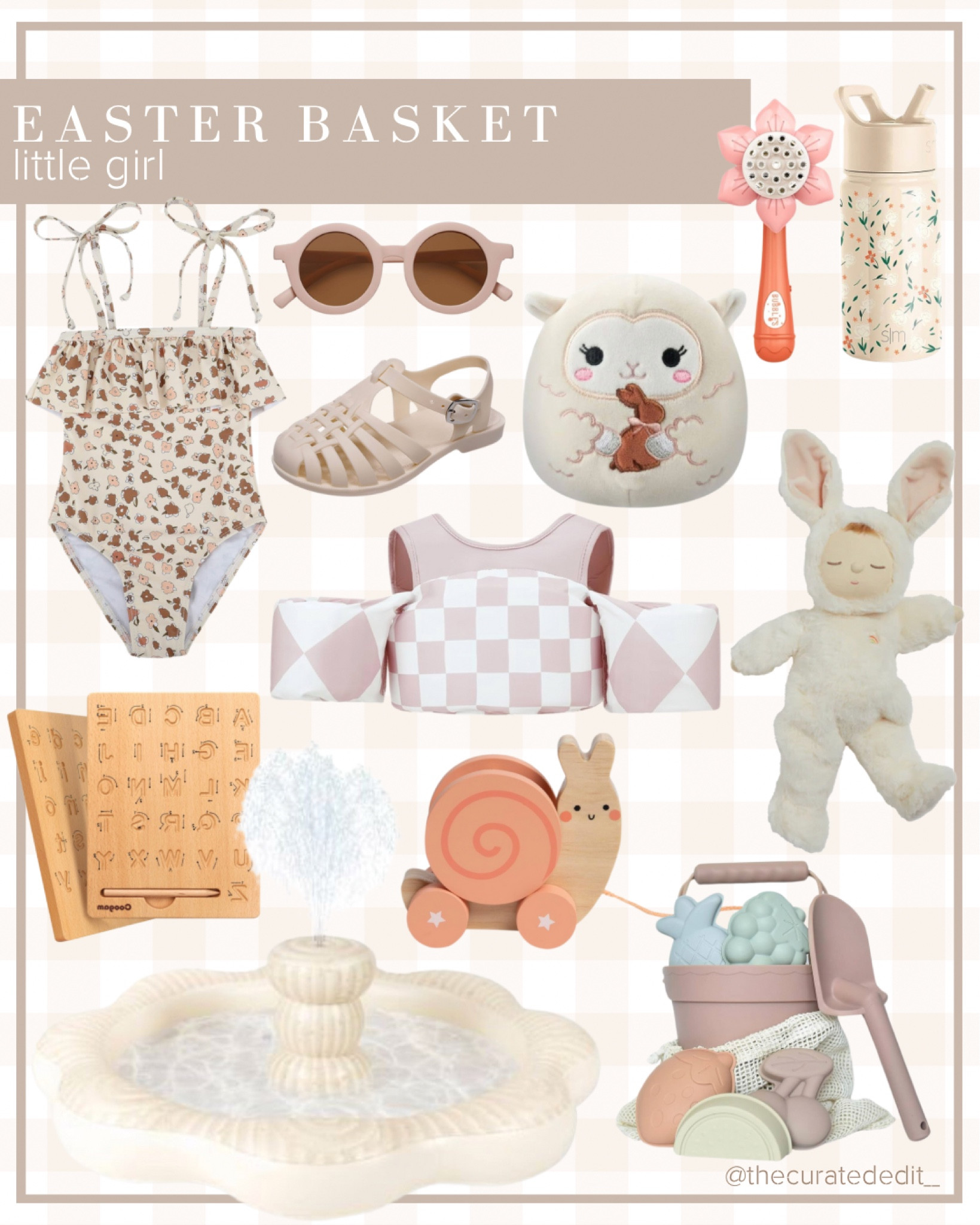 Amazon Easter Basket Stuffers and Gift Ideas for Little Girls 🐣

Easter Basket, little girl, toddler girl, easter Basket fillers, Easter ideas, Easter, aesthetic, natural toys, neutral toys, wooden toys, pool, pool float, neutral life jacket, swimsuit , squishmallow, baby doll, blocks, montessori, Amazon, Amazon easter, Amazon kids, Amazon gifts, beach toys, outdoor toys, jelly sandals

#LTKkids #LTKSeasonal #LTKfindsunder50