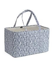 Large Open Floral Tote | TJ Maxx