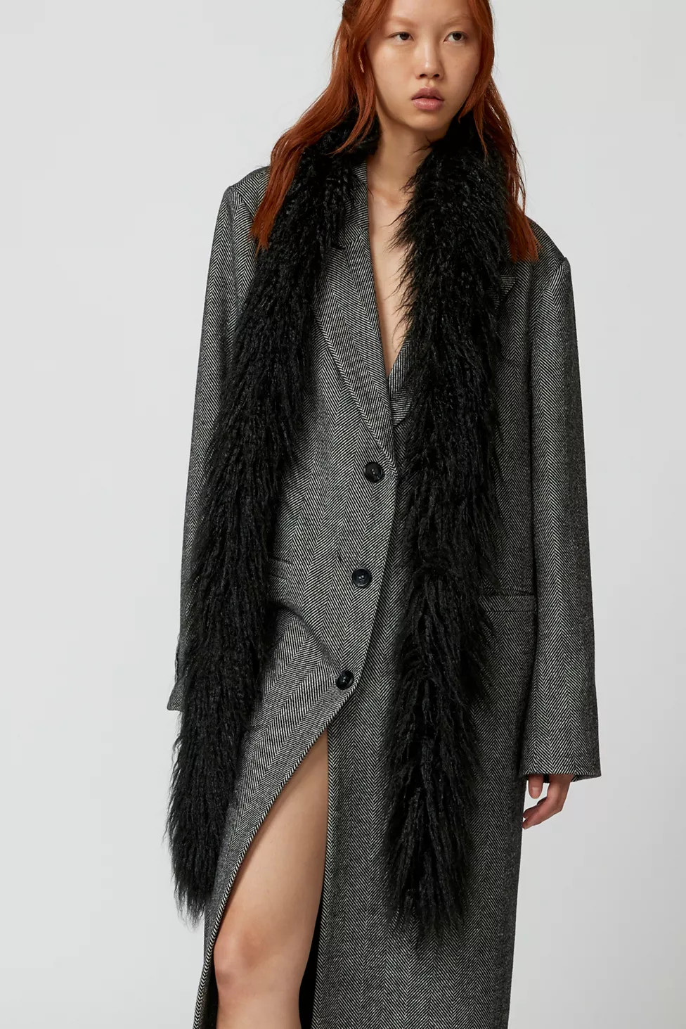 UO Extra Furry Scarf | Urban Outfitters (US and RoW)