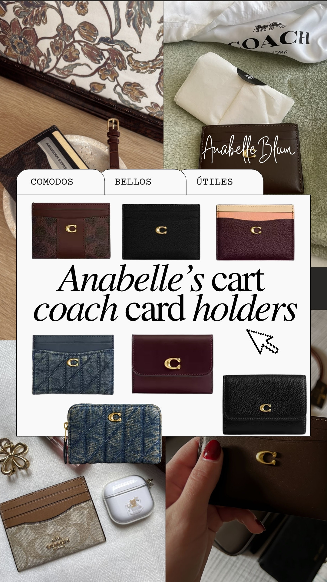 Perfect coach card holders! 

 #LTKMothersDay #LTKdayinmylife #LTKU