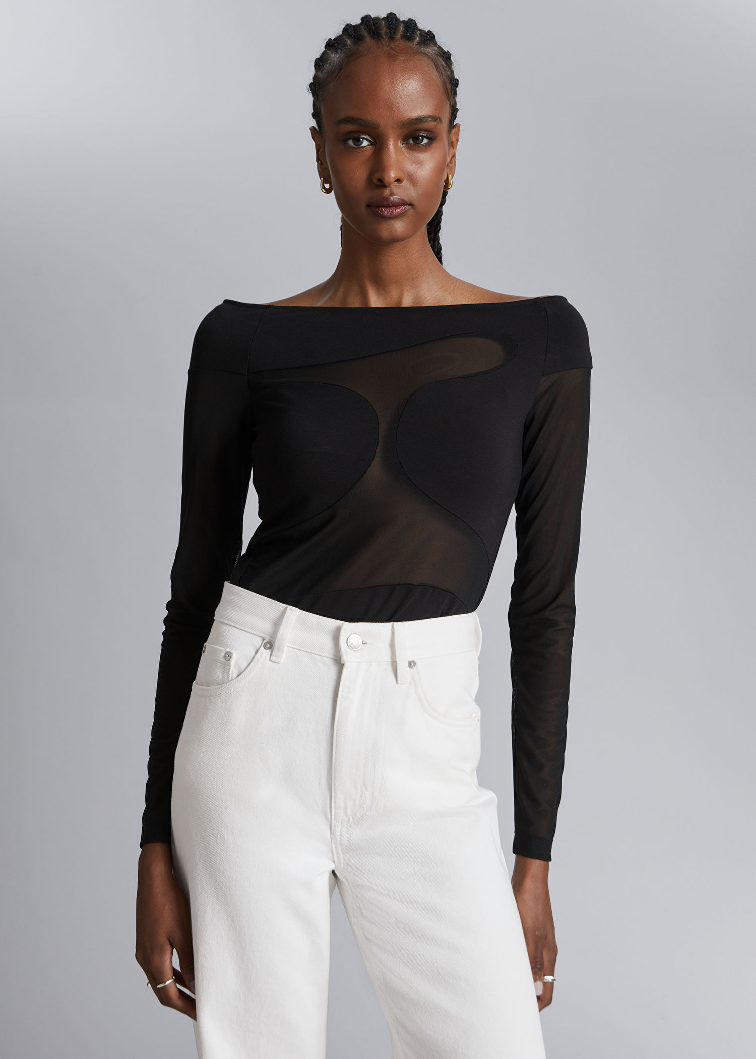 Off-Shoulder Mesh Top | & Other Stories (EU + UK)
