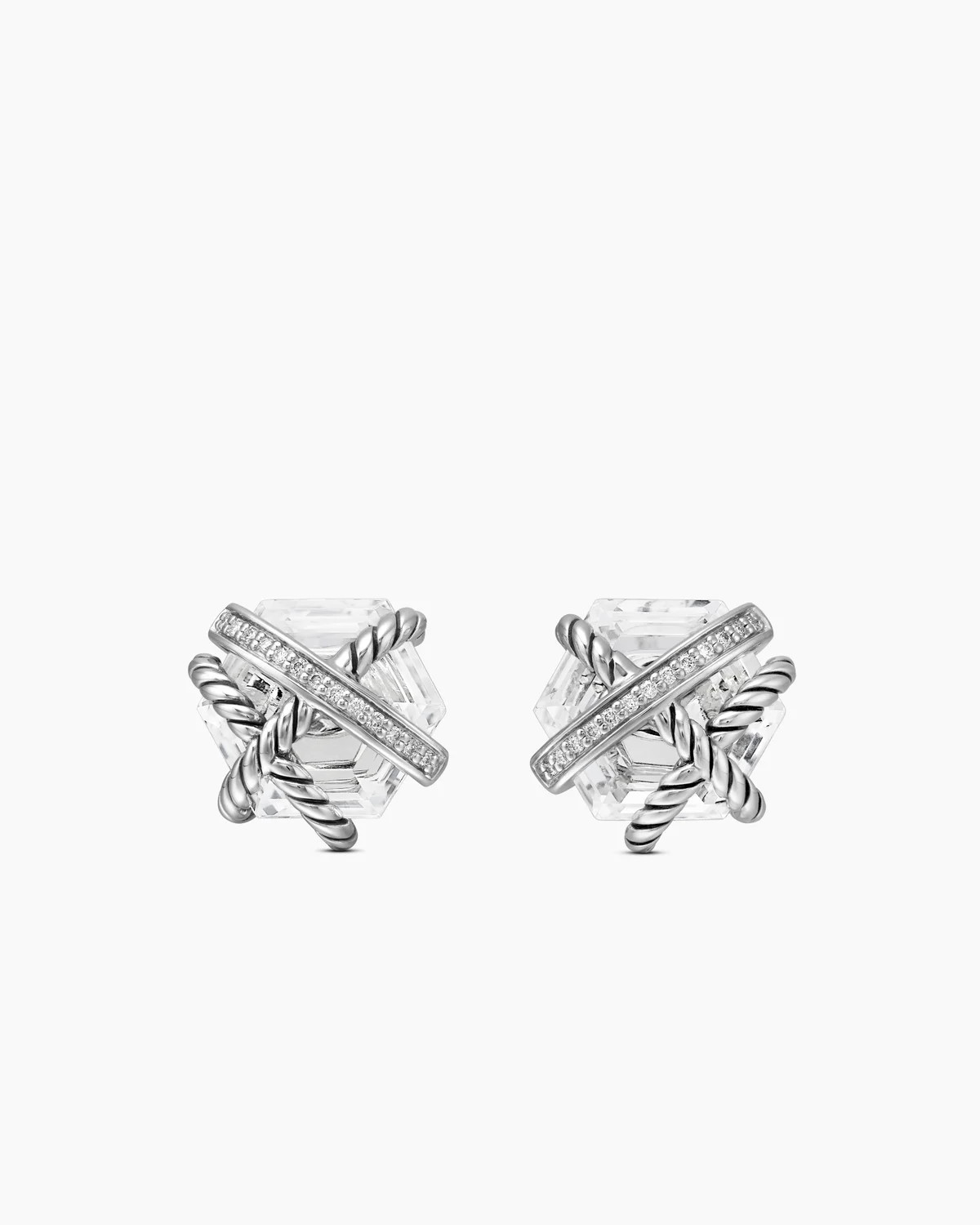 Cable Wrap Stud Earrings | David Yurman