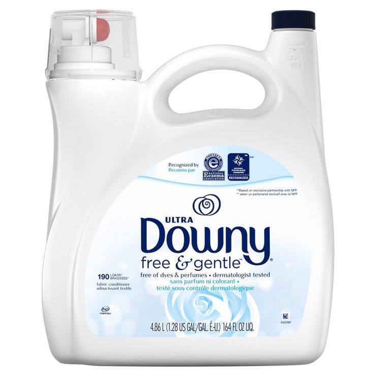 Downy Ultra Free & Gentle Liquid Fabric Conditioner - Unscented | Target