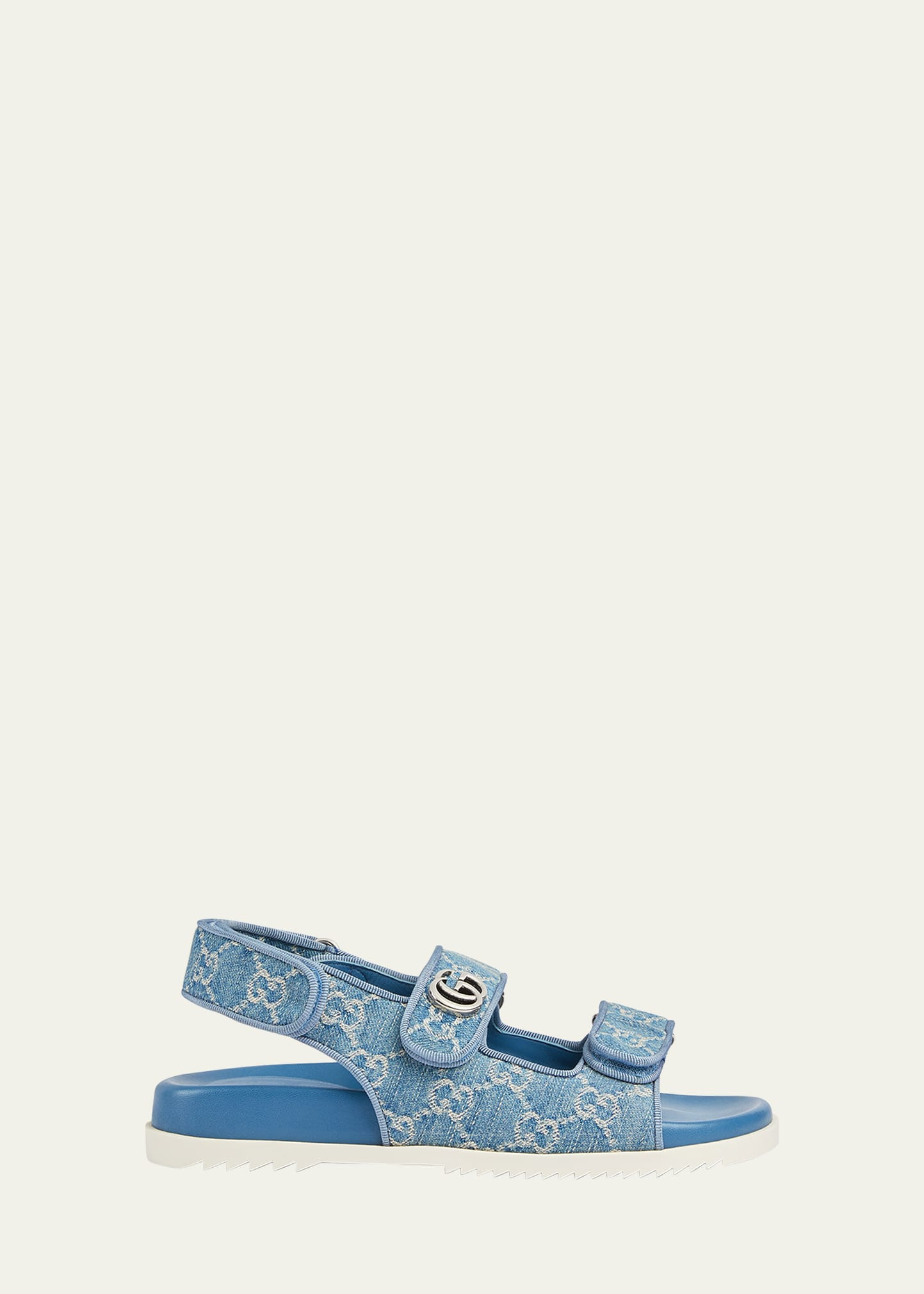 Gucci Moritz Monogram Easy Slingback Sandals | Bergdorf Goodman