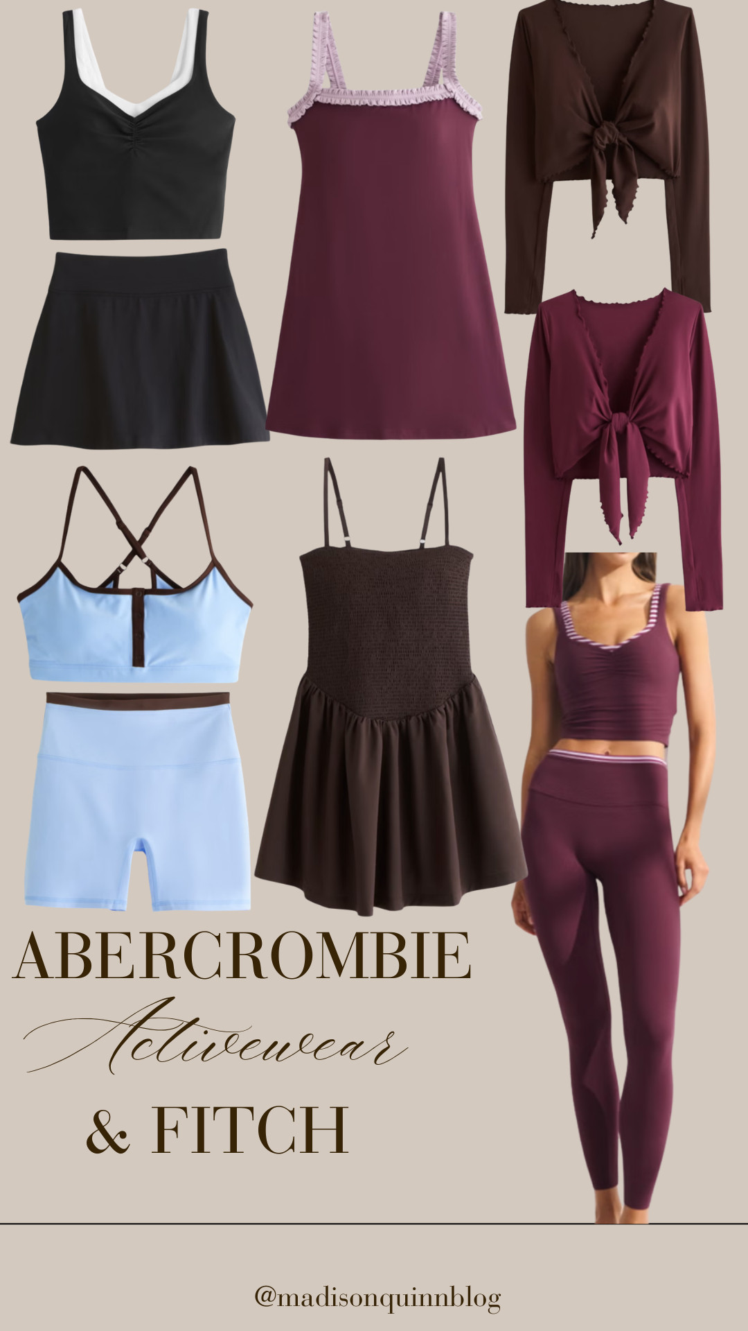 Abercrombie always has the cutest activewear! They dropped some new arrivals for fall! 

 #LTKfitnessgoals #LTKSeasonal #LTKActive