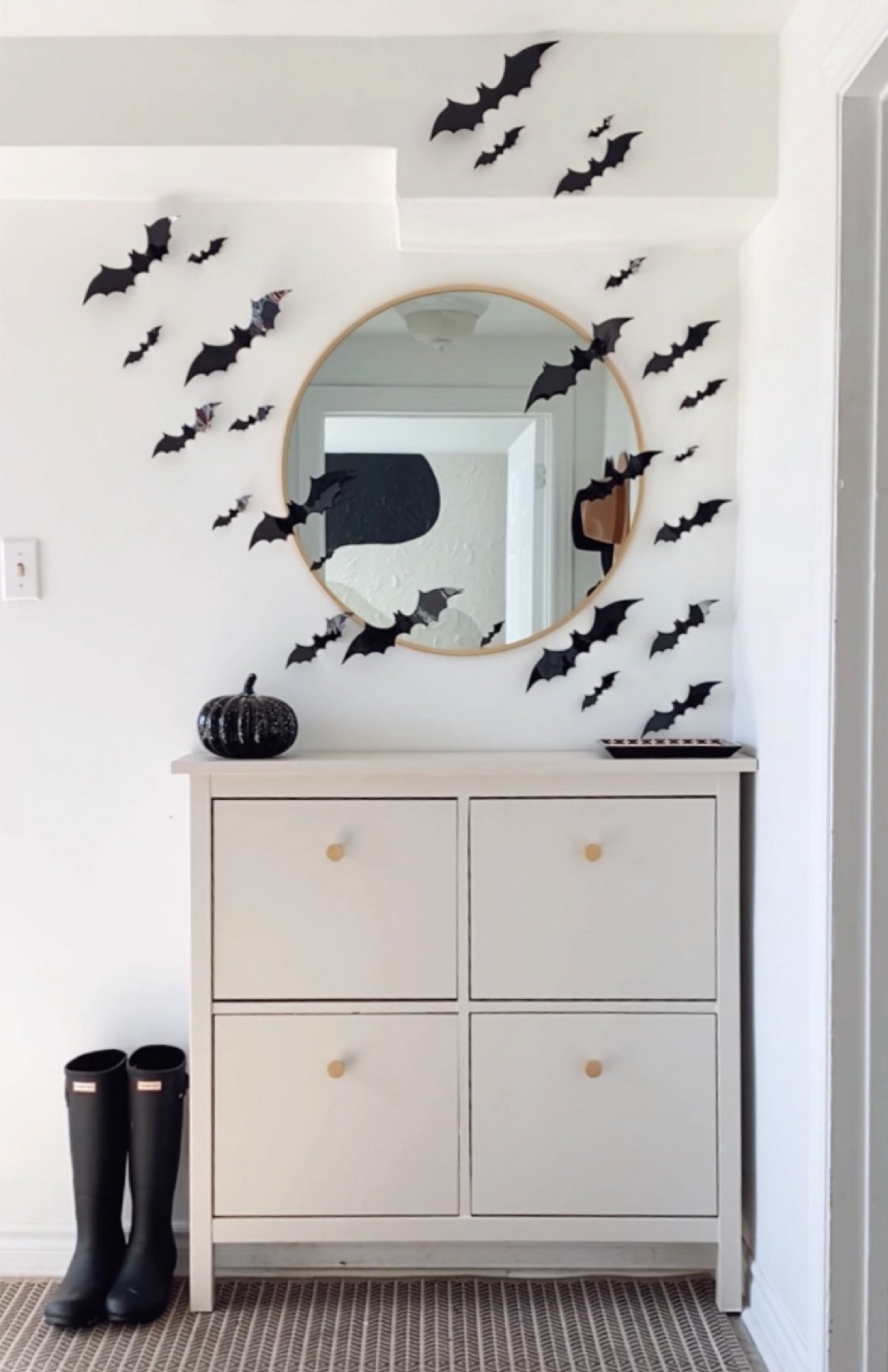 A quick and classy way to decorate for Halloween with bats!

#LTKunder50 #LTKSeasonal #LTKHalloween
