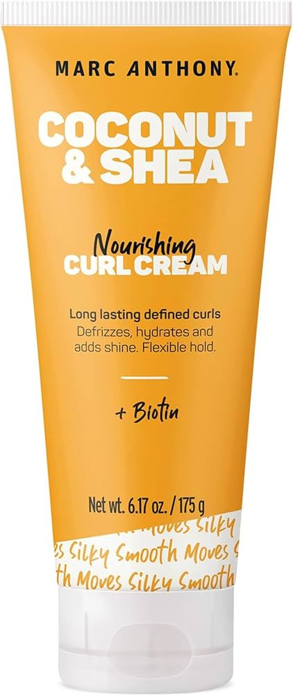 Marc Anthony Coconut Oil & Shea Butter Curl Defining Cream – Anti Frizz Biotin Detangling Cream... | Amazon (CA)