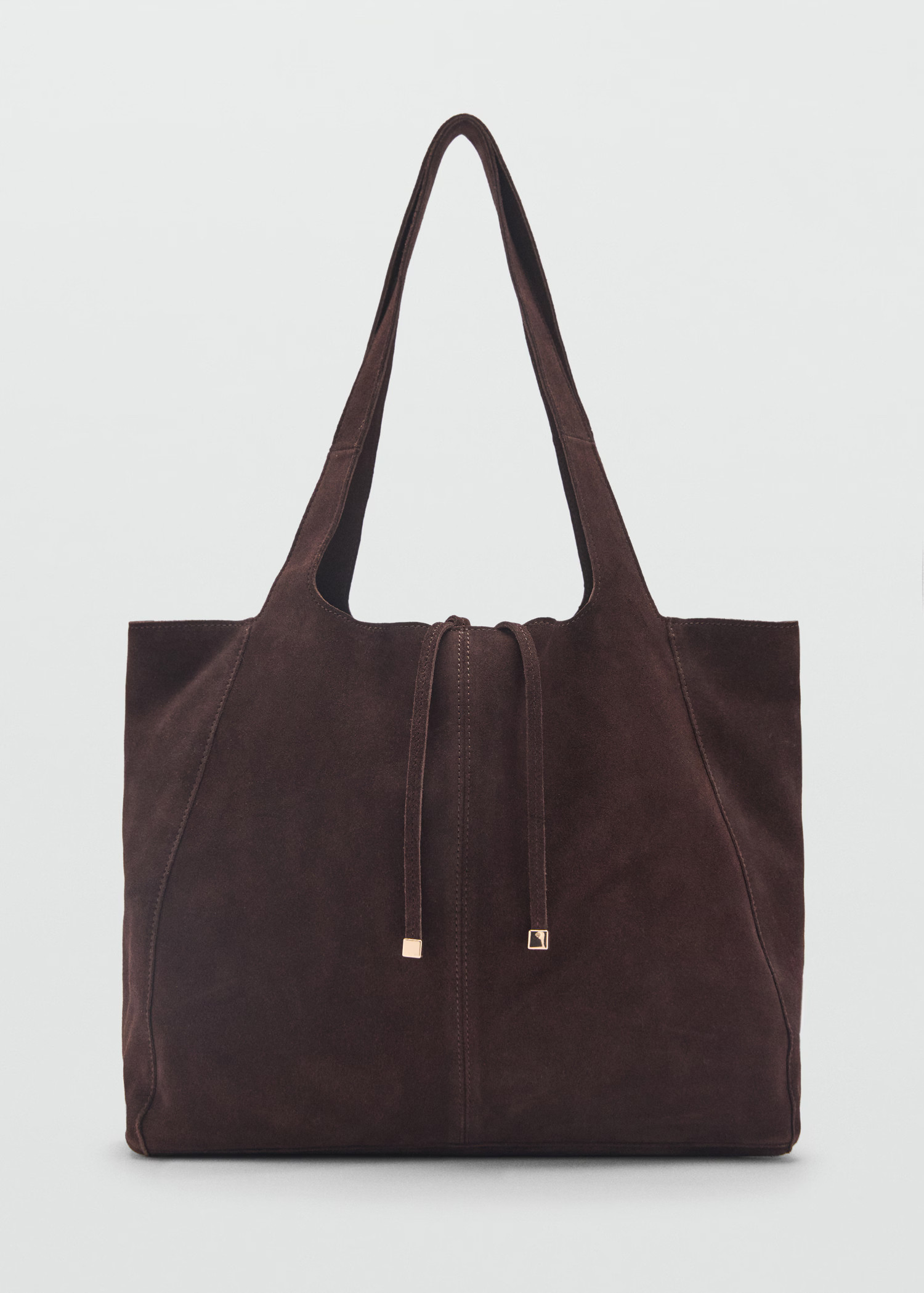Suede shopper bag - Women | MANGO USA | Mango (US/MX/AU)