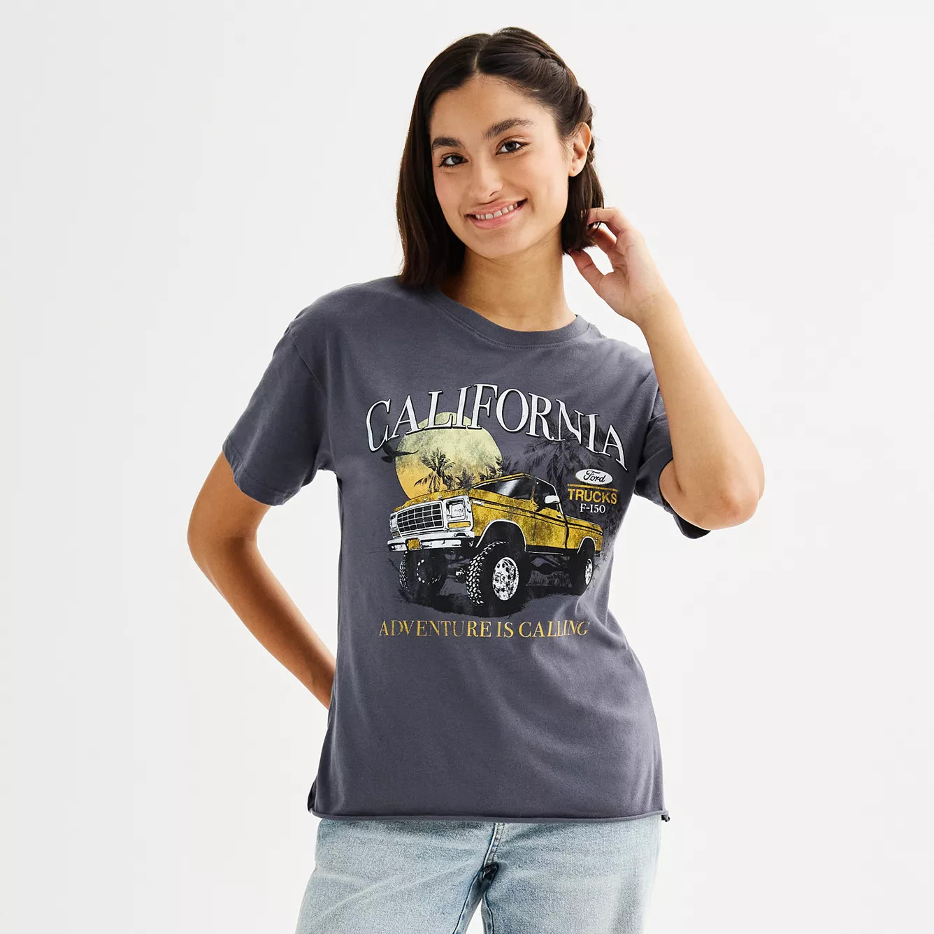 Juniors' Ford California Truck Adventure is Calling Graphic Tee | Kohl's