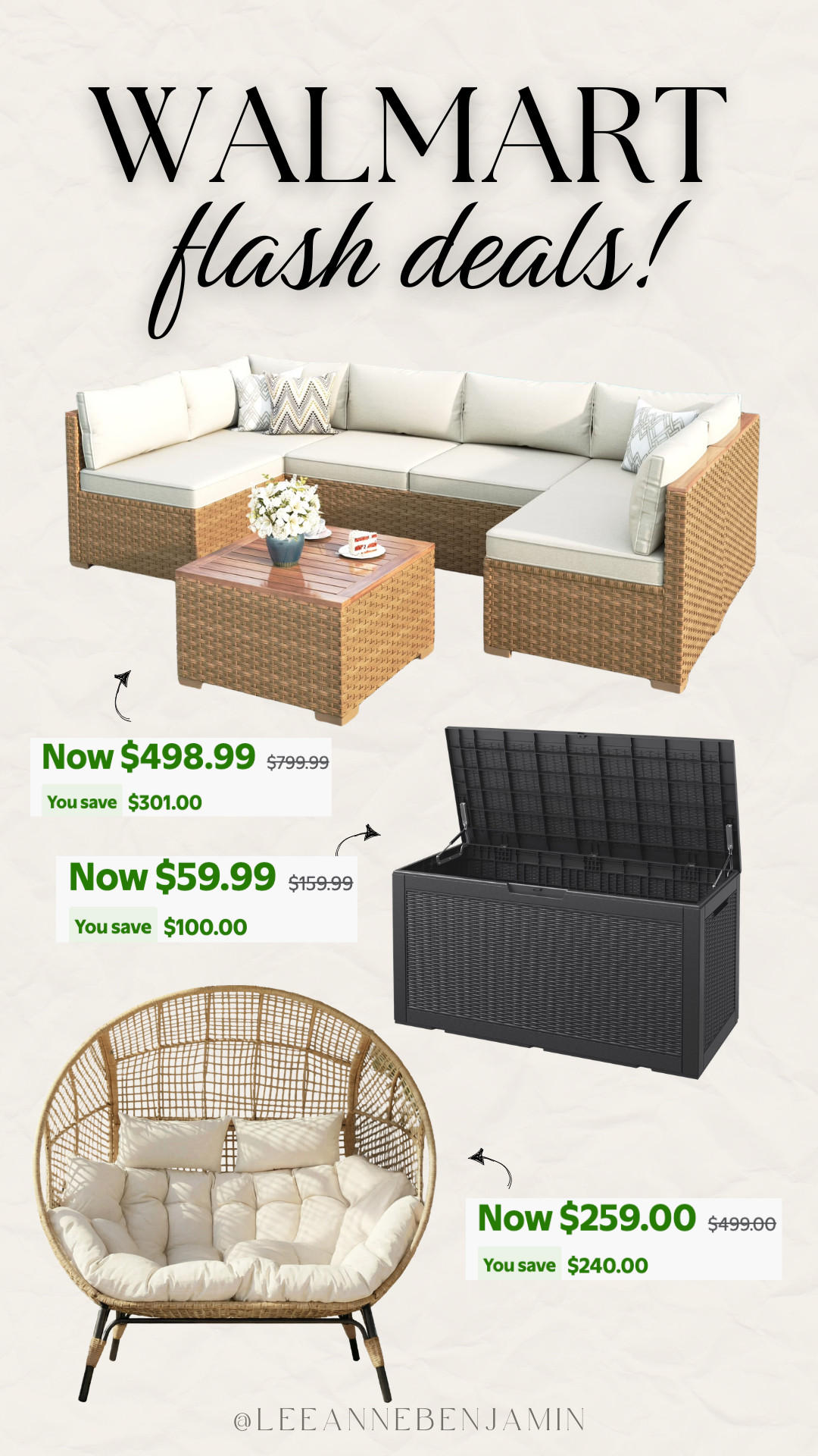 Flash deals at Walmart! Some incredible prices on high quality items! 

 #LTKOver40 #LTKHome #LTKSaleAlert