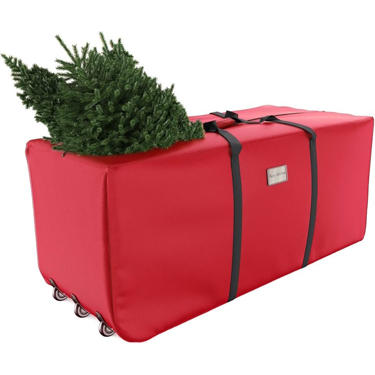 Rolling Christmas Tree Storage Bag, Waterproof Anti-Tear Heavy-Duty 600D Oxford Cloth Christmas 9... | Walmart (US)
