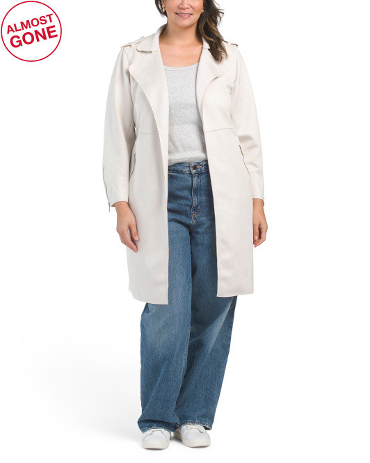 Plus Trench Coat | TJ Maxx