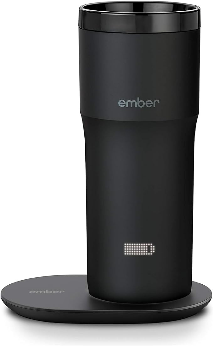 Ember Travel Mug 2+, 12 oz, Temperature Control Smart Travel Mug, Stainless Steel, Slate Black (w... | Amazon (US)