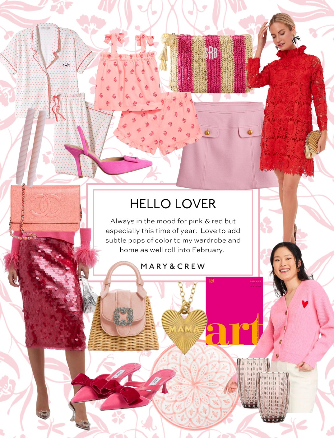 Loving lately: hello lover 
Always in the mood for pink & red but especially this time of year. Love to add subtle pops of color to my wardrobe and home as well roll into February.

#LTKFind #LTKstyletip #LTKSeasonal