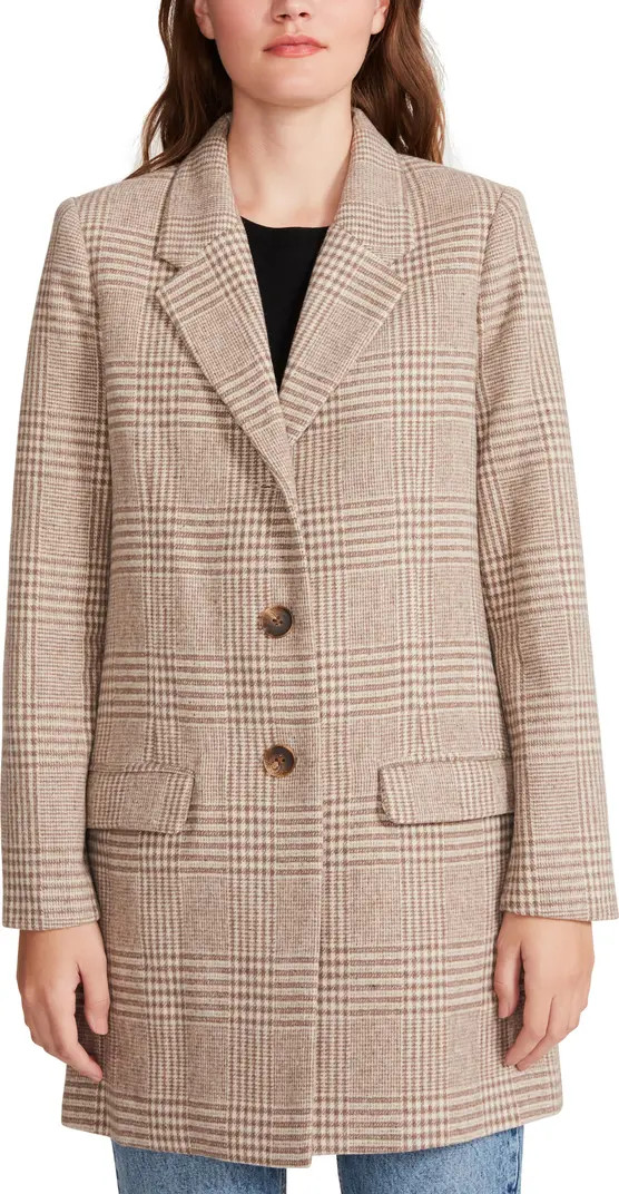 BB DAKOTA BY STEVE MADDEN Plaid Blazer Coat | Nordstromrack | Nordstrom Rack