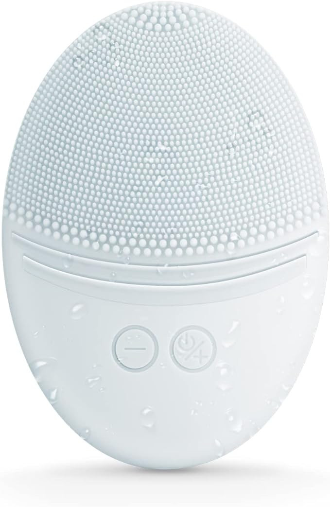 EZBASICS Facial Cleansing Brush Made with Ultra Hygienic Soft Silicone, Waterproof Sonic Vibratin... | Amazon (US)