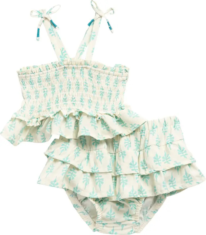 Smocked Tank & Bloomer Set | Nordstrom Rack