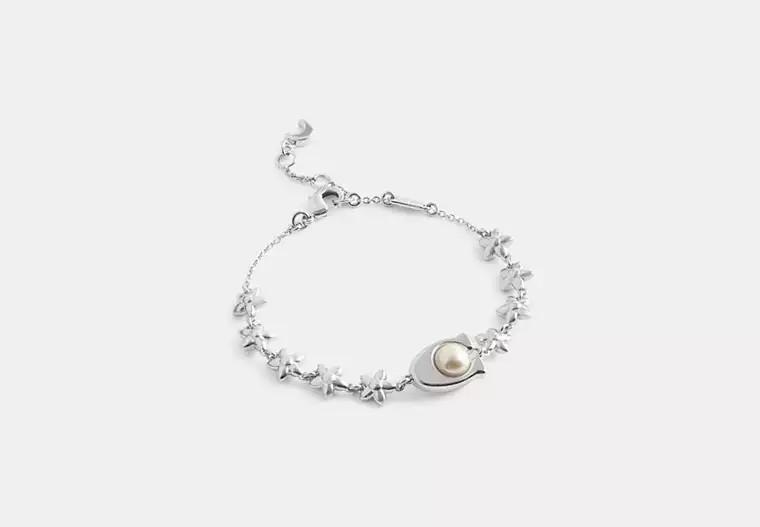 Wildflower Chain Signature Linear Bracelet | Coach (US)