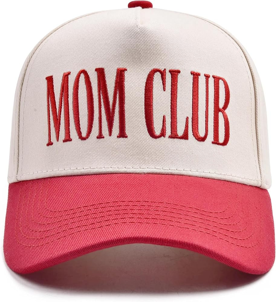 Vintage Trucker Hats for Women Men Two Tone Trendy Embroidered Baseball Cap Funny Gifts | Amazon (US)