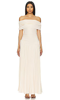 LIONESS Field Of Dreams Dress in Oatmeal from Revolve.com | Revolve Clothing (Global)