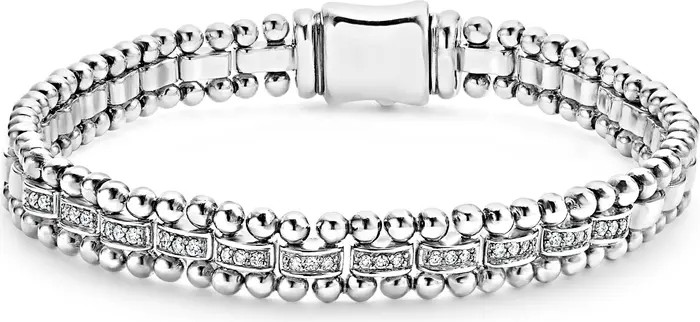 Caviar Spark Diamond Link Bracelet | Nordstrom