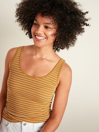 First Layer Slim-Fit Printed Tank Top for Women | Old Navy (US)
