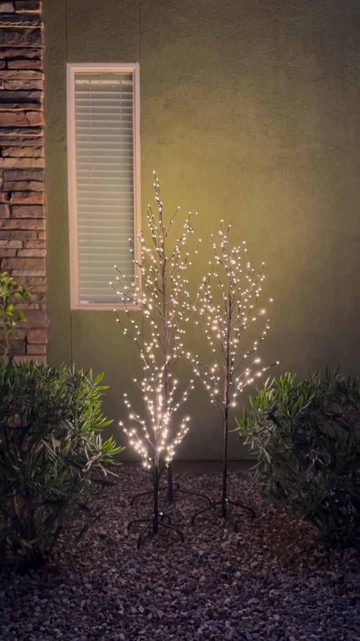 Magical trees 🤩 
#lights #christmas #christmasdecor #lightedtree #outdoor  #led #ledlights #ledtree #LTKCyberWeek 

#LTKHome #LTKHoliday