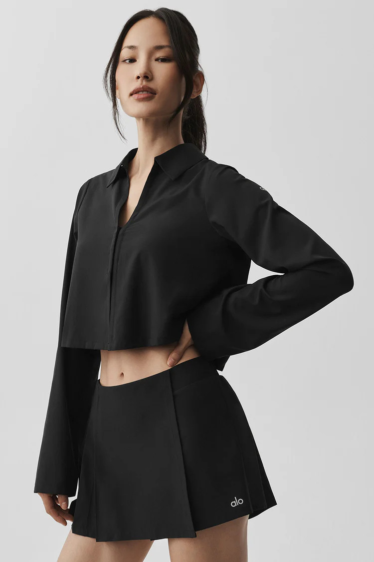 Cropped Unmatched Long Sleeve | Alo Yoga (US)