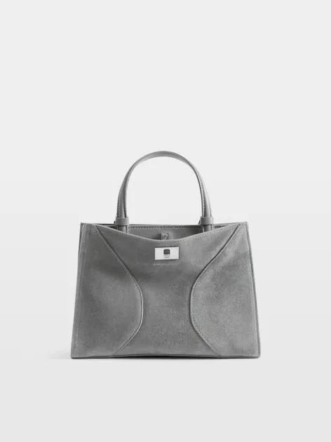 Jack Nano Suede Leather Bag in Grey Road | Zadig&Voltaire | Zadig et Voltaire (US)