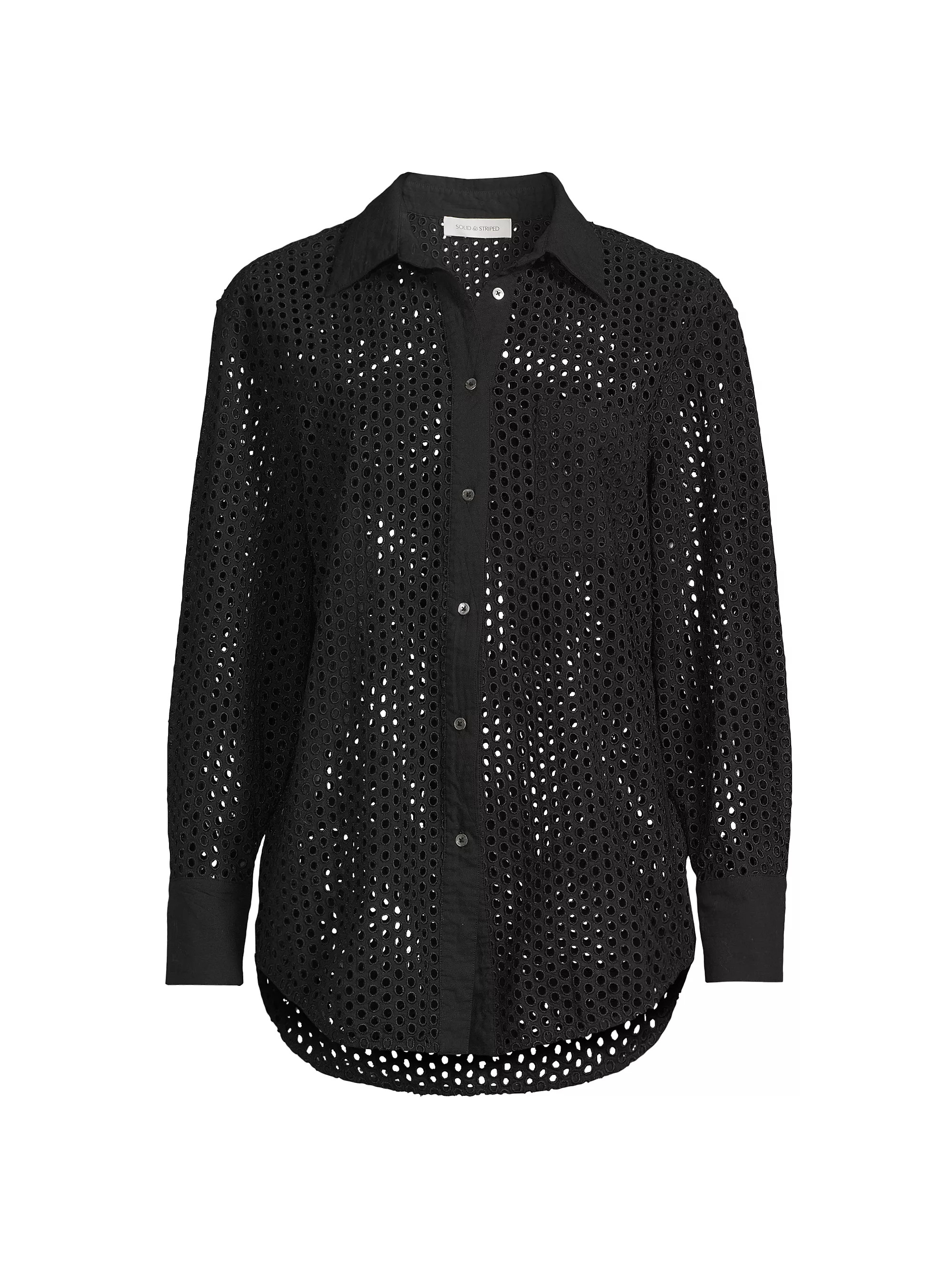 Bronte Button-Front Cover-Up Shirt | Saks Fifth Avenue