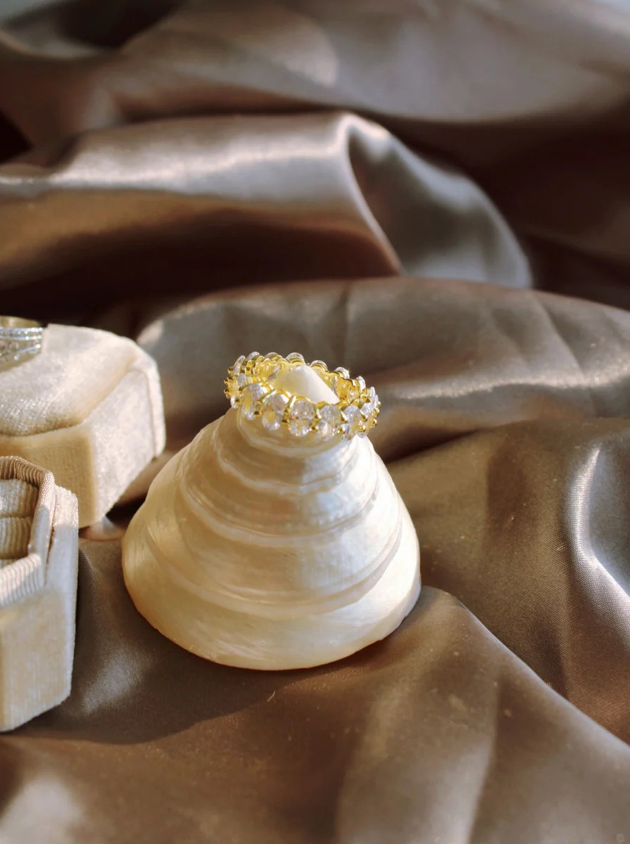 ELSA ETERNITY RING IN GOLD | raëliv