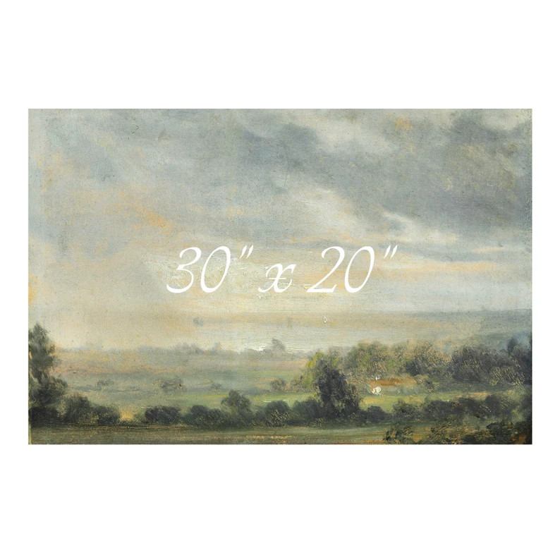 Landscape wall art Vintage art Antique landscape painting | Etsy | Etsy (US)